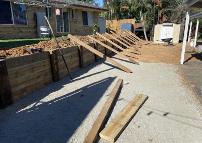 Timber Retaining Walls On The Gold Coast - Supply And Install